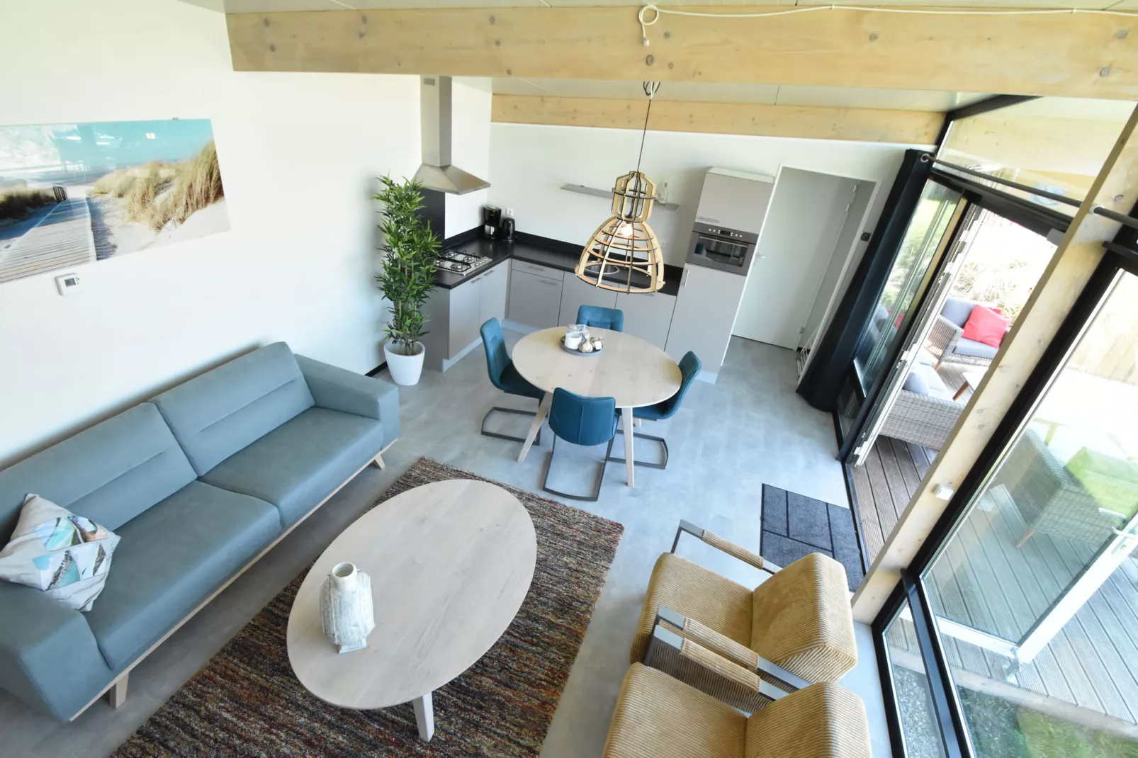 Familie Lodge aan de Duinen-Living room