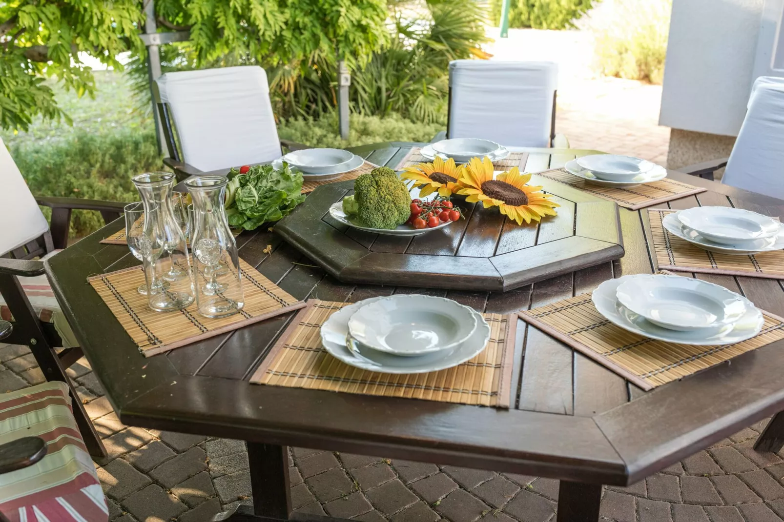 Villa Vicencin-Gardens summer