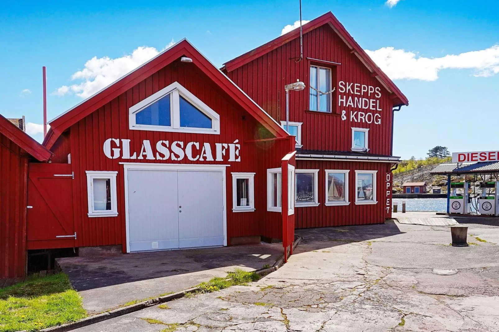 Meeresruhe in Mollosund-By Traum-Außenbereich