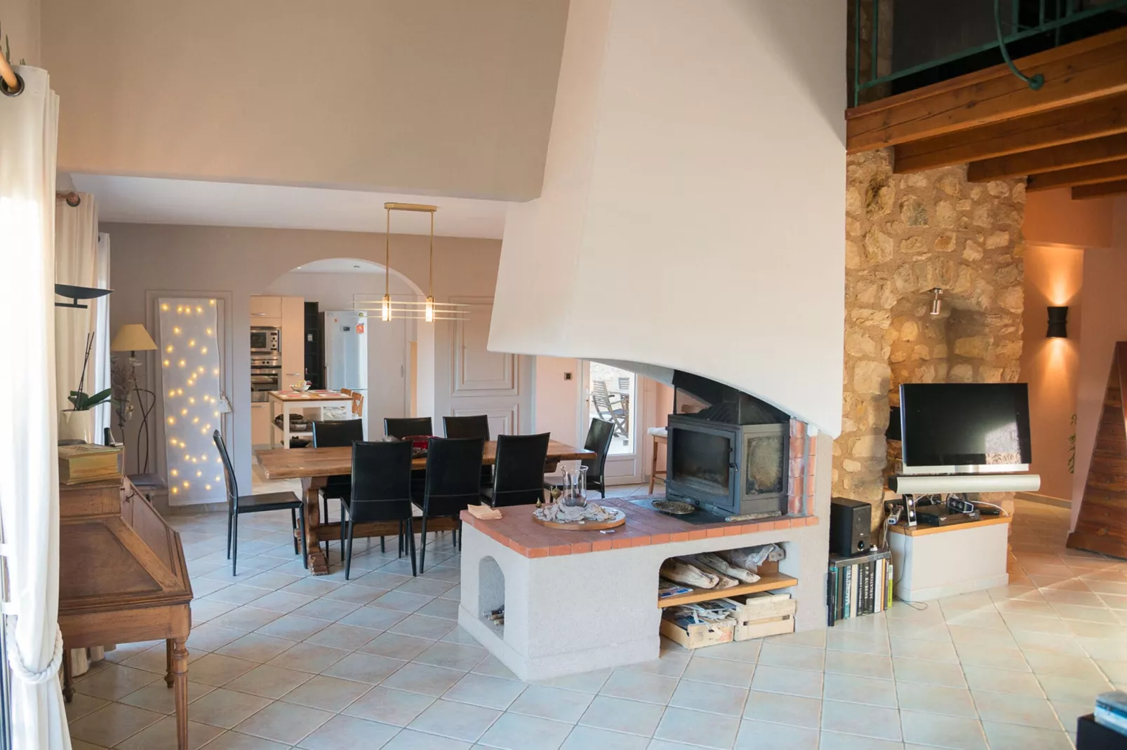 Villa Roquelongue-Salle à manger