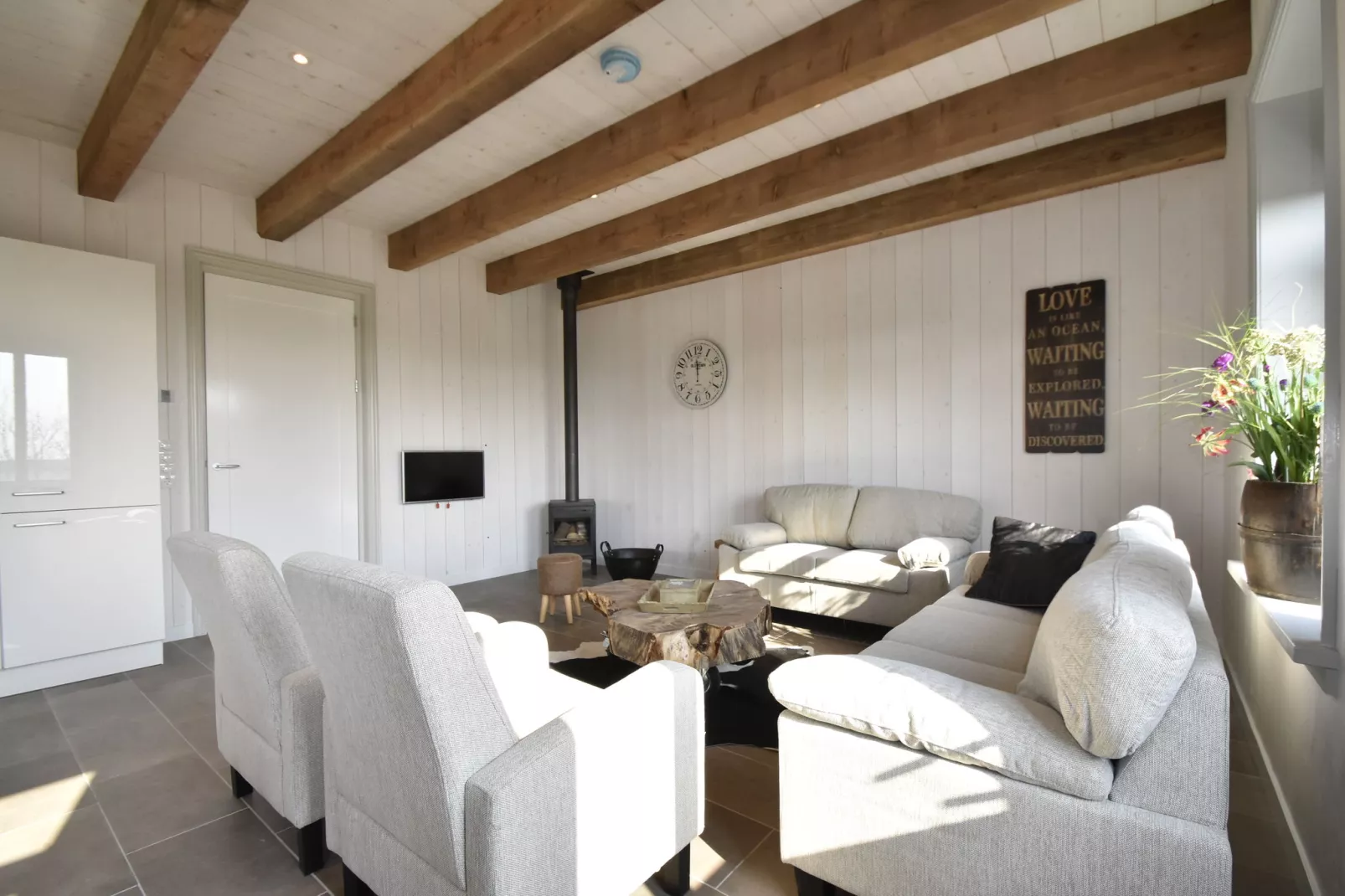Hazenborgh - Strandhuys-Living room
