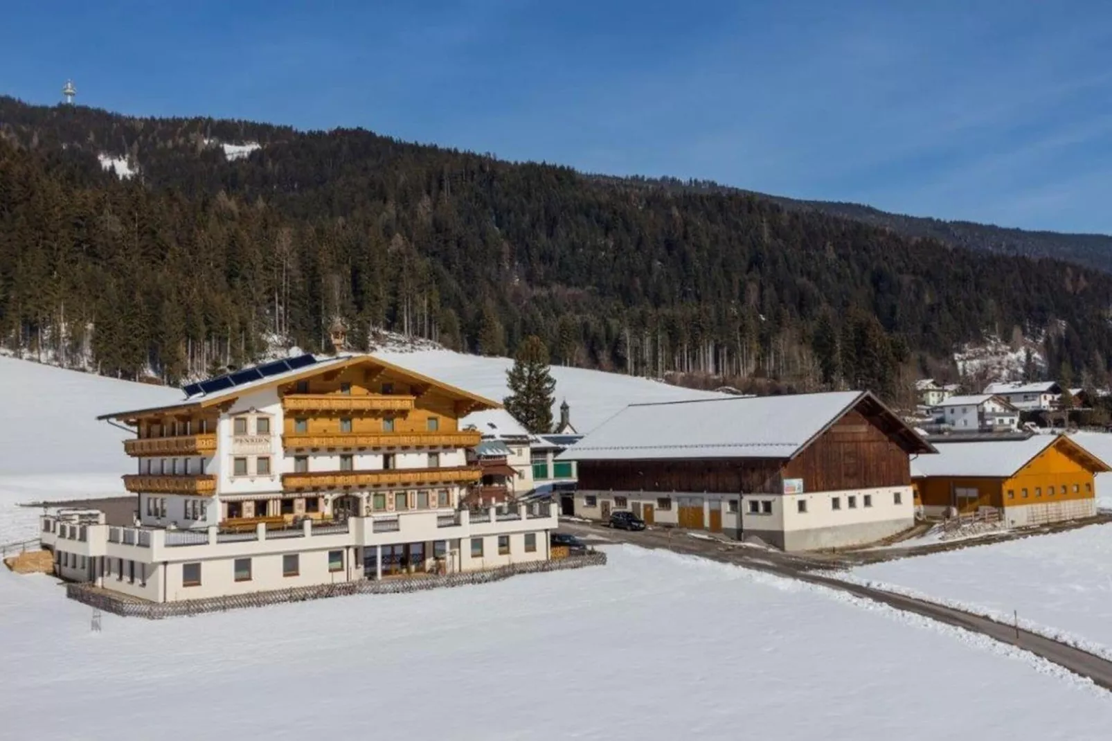 Hubergut - Ferienwohnung Theresia-Extérieur hiver