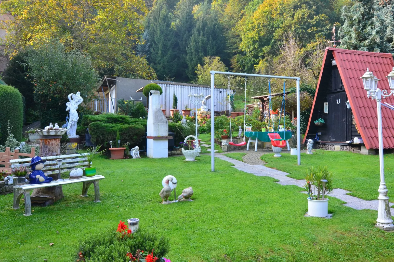 Blankenburg-Gardens in summer