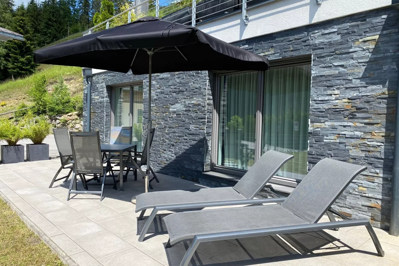Appartement Geisstein-Terrace balcony