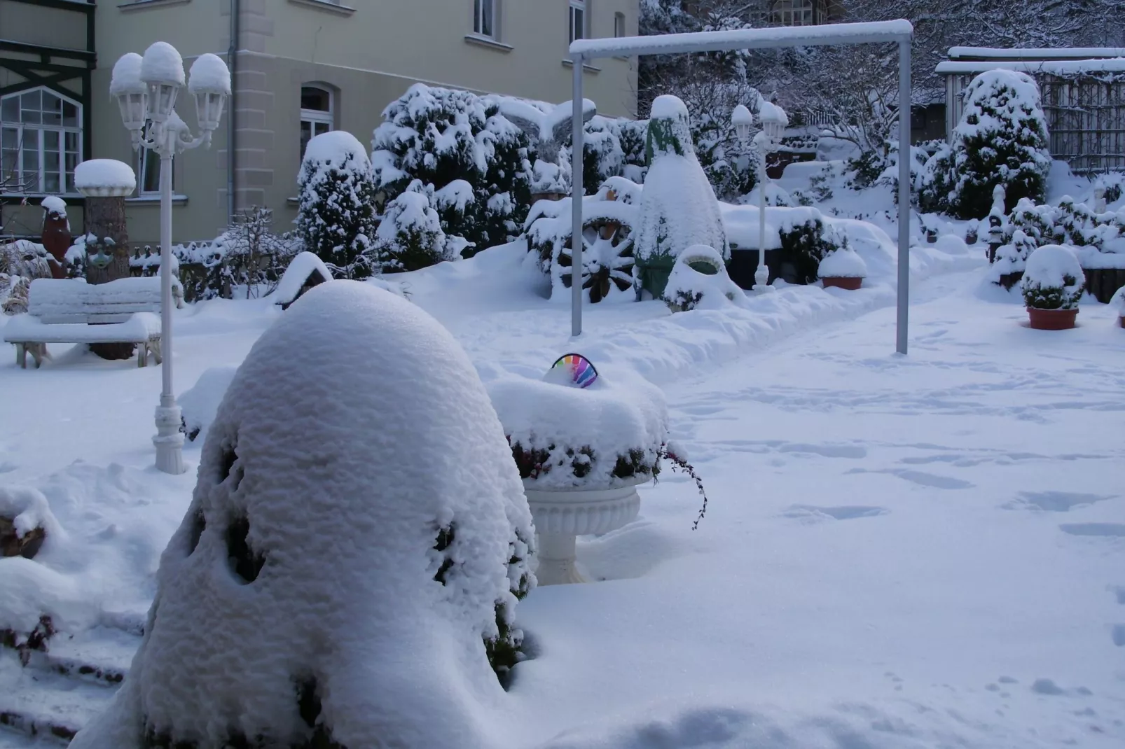 Blankenburg-Garden in winter