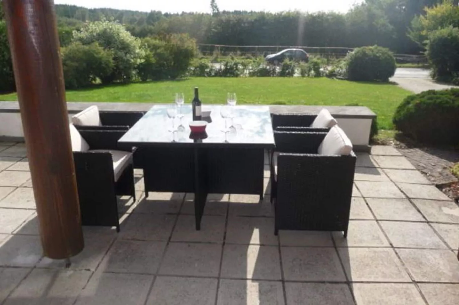 Lodge des Fagnes-Terrace balcony