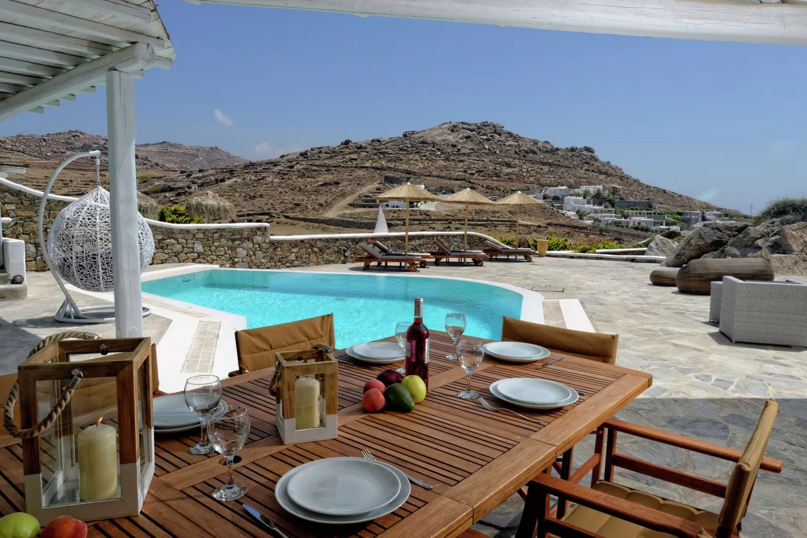 Villa Harmony-Aussicht Sommer