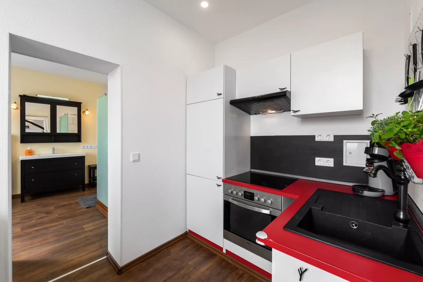 Ferienwohnung zum alten Konsum-Küche