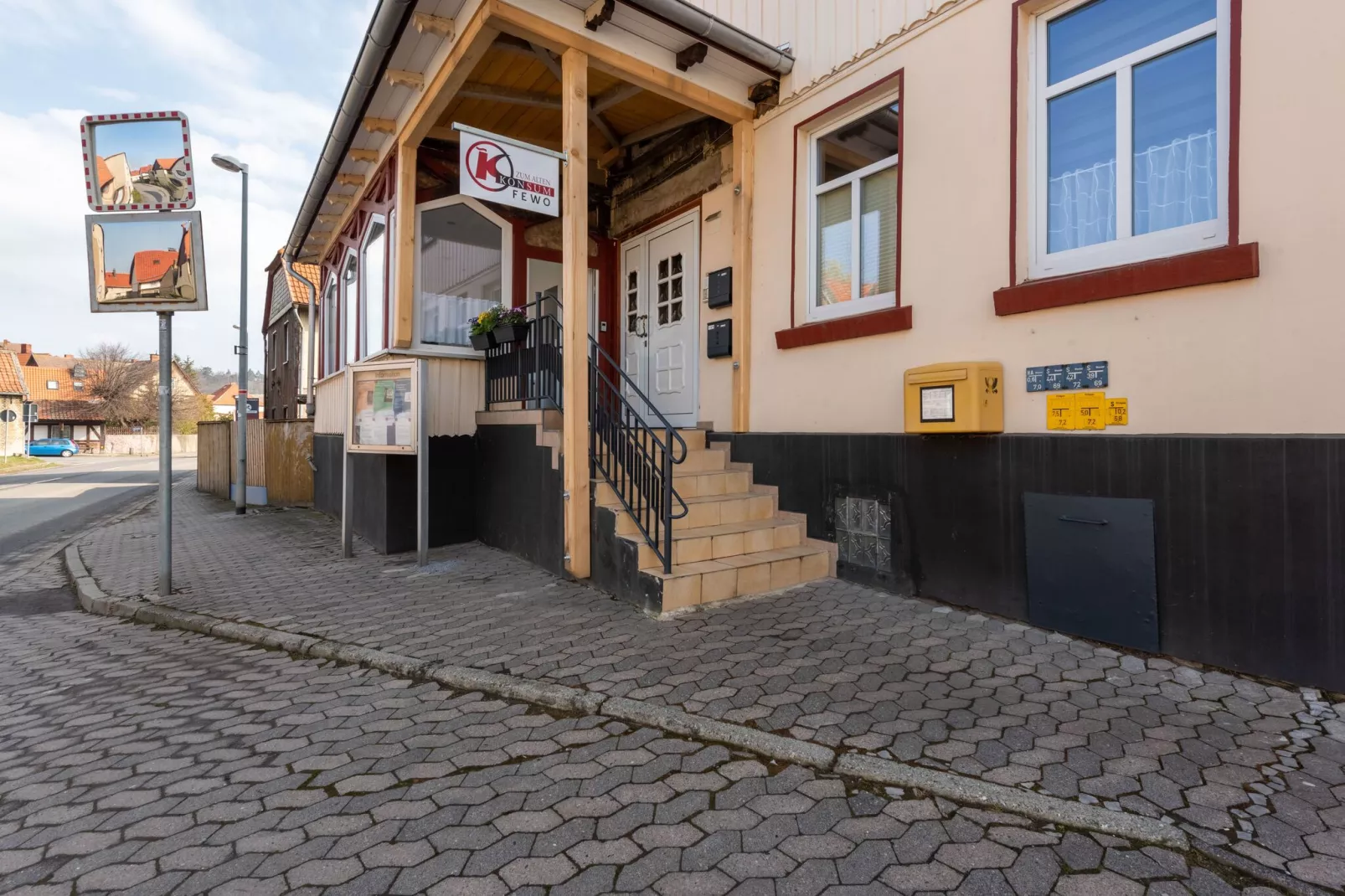 Ferienwohnung zum alten Konsum-Empfangshalle