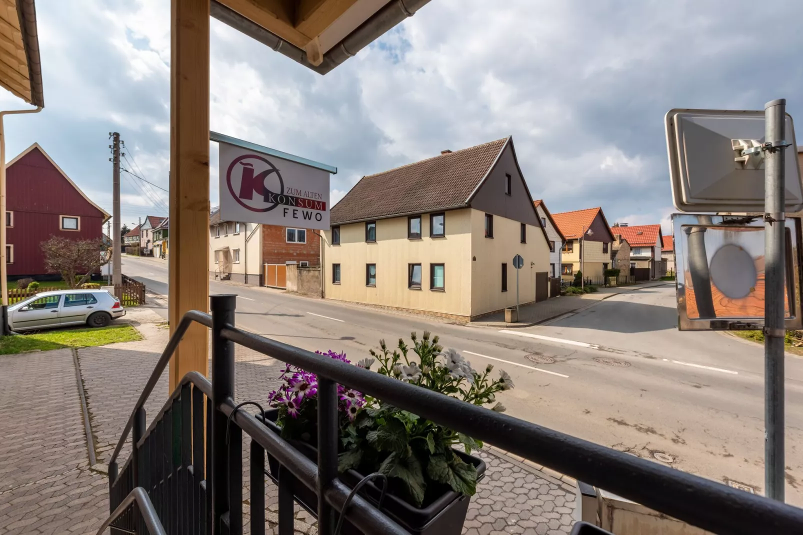Ferienwohnung zum alten Konsum-Aussicht Sommer