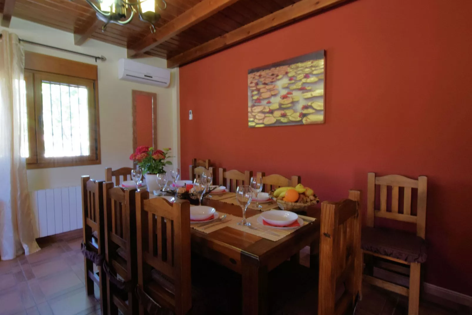 Villa Javier-Dining room