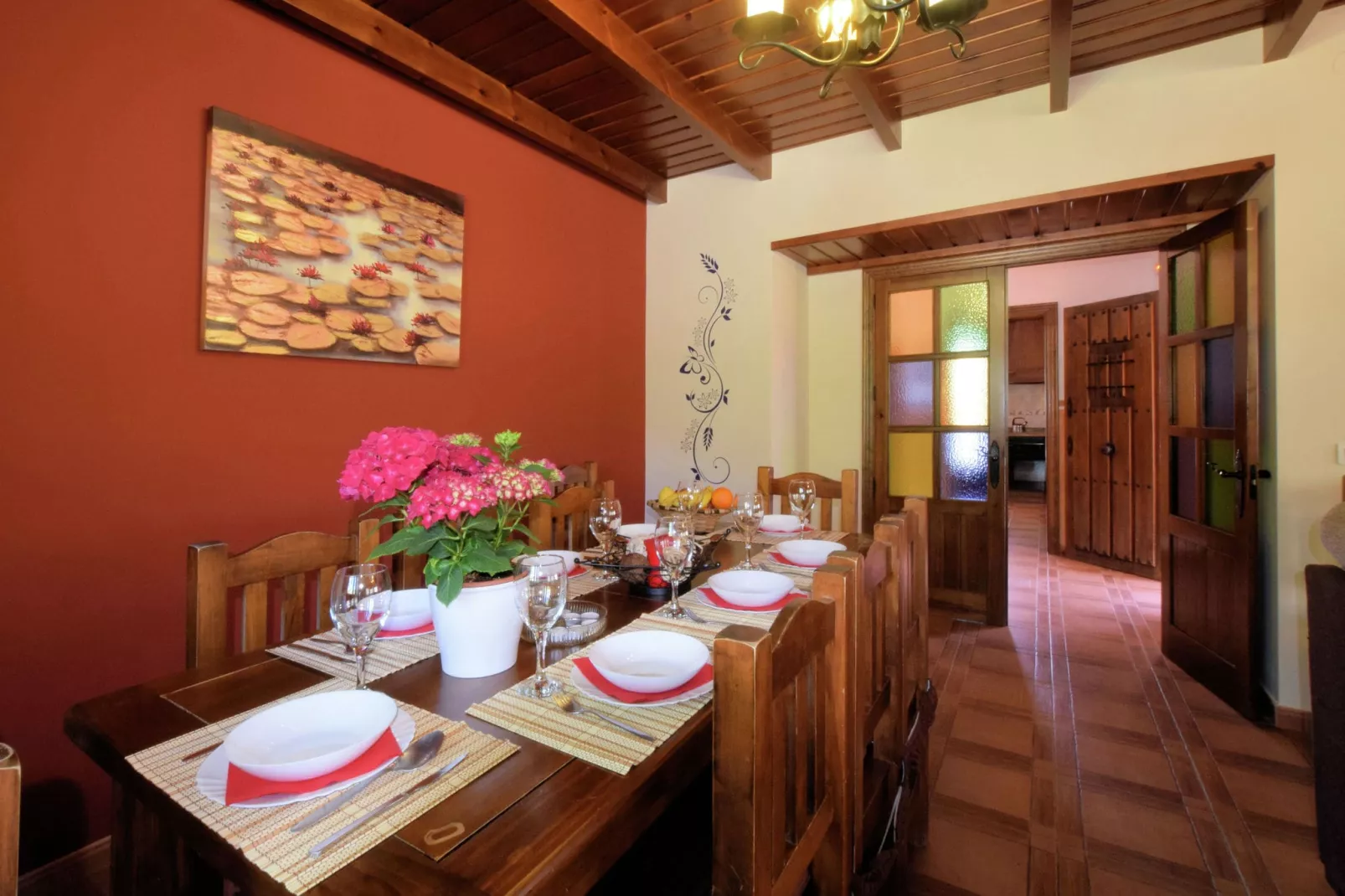 Villa Javier-Dining room