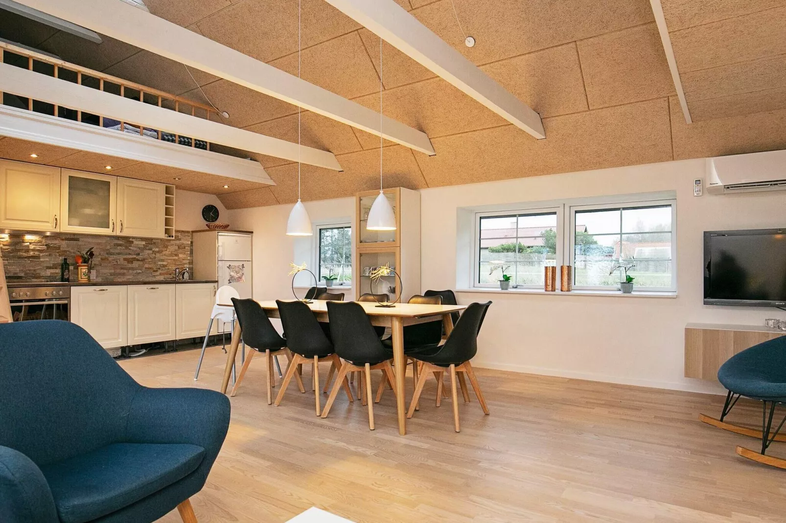 Maison de vacances pour 6 a Løkken-Intérieur