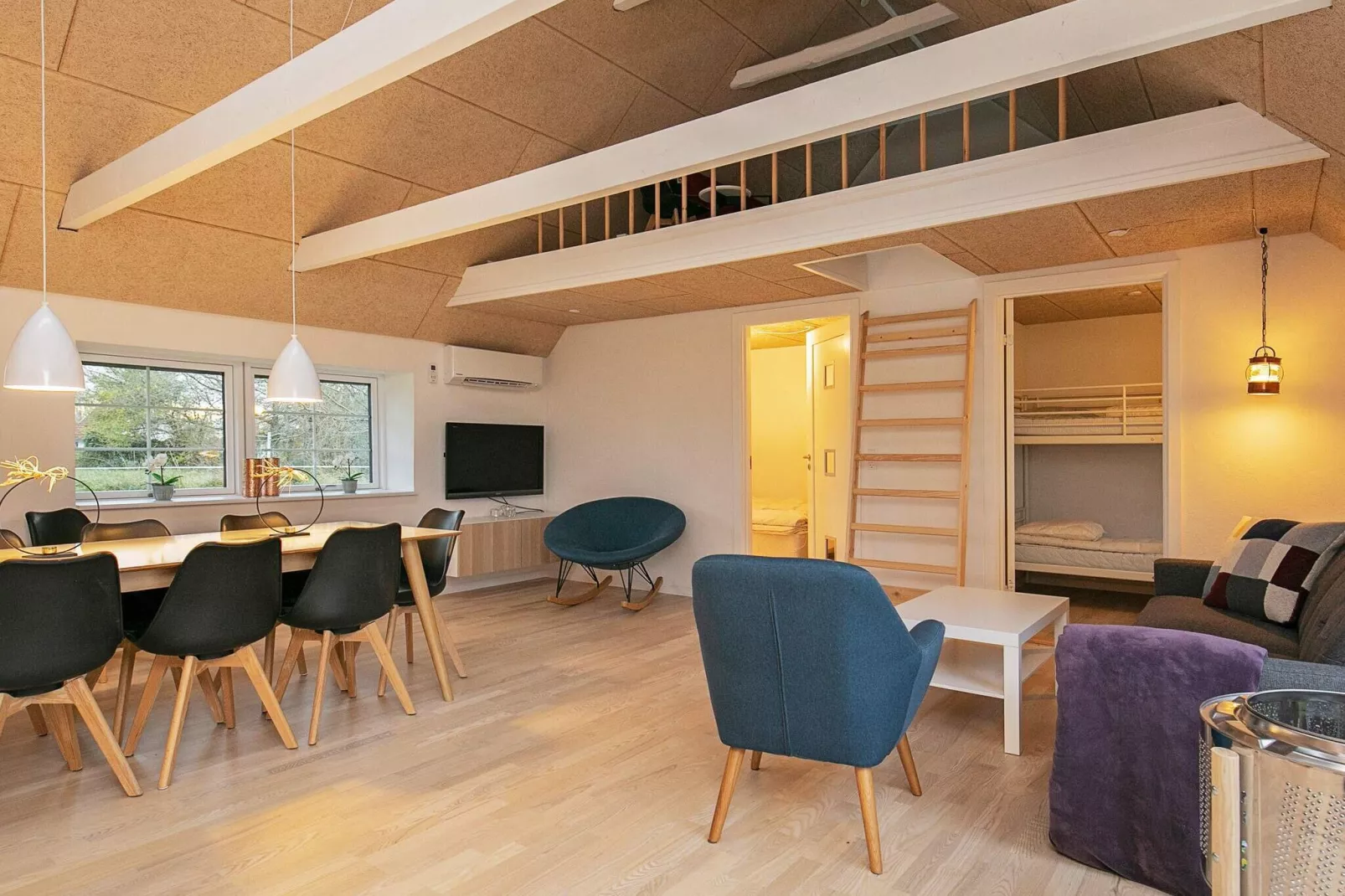 Maison de vacances pour 6 a Løkken-Intérieur