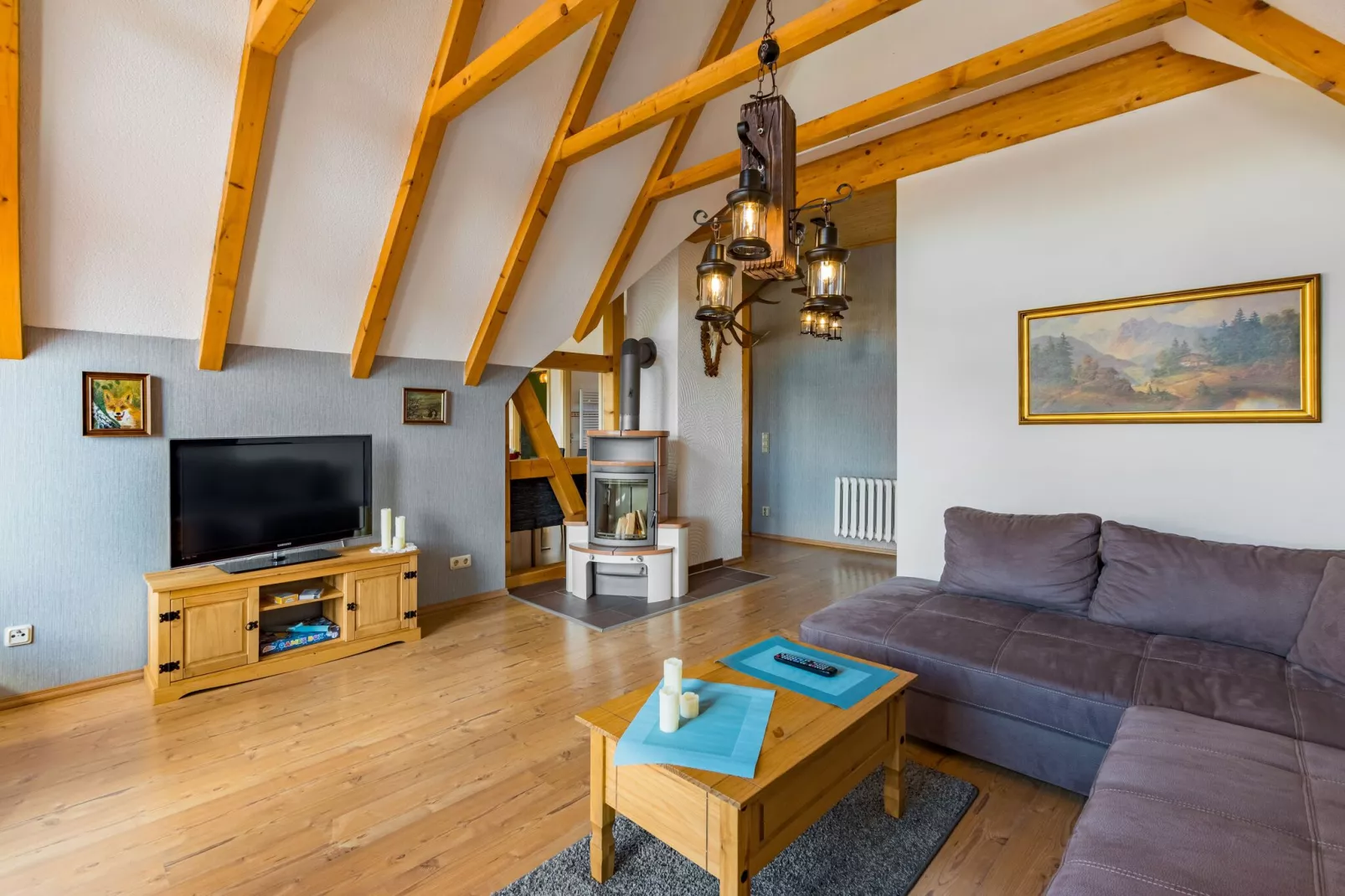 Ferienwohnung Jagdglück-Living room