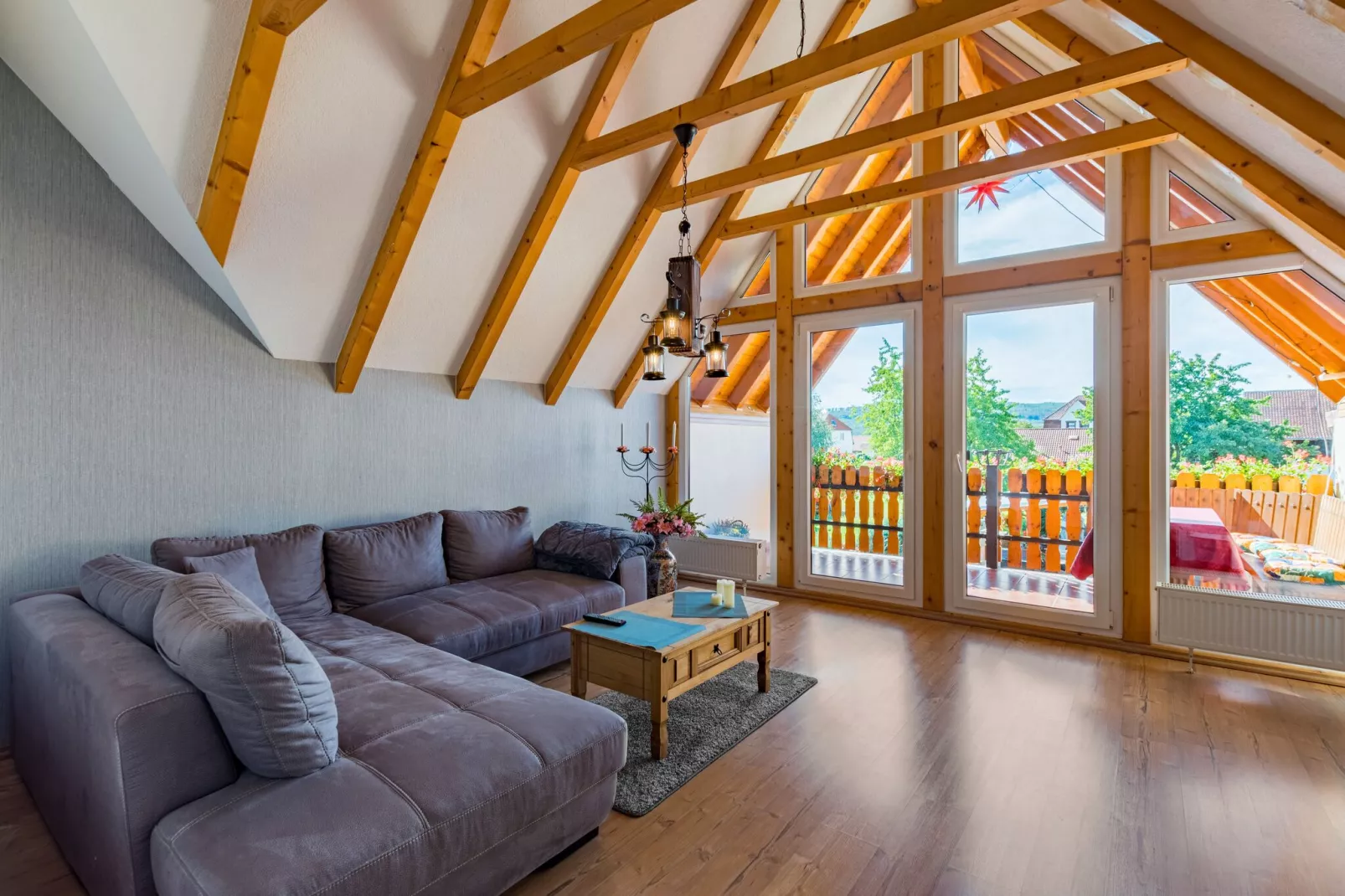 Ferienwohnung Jagdglück-Living room