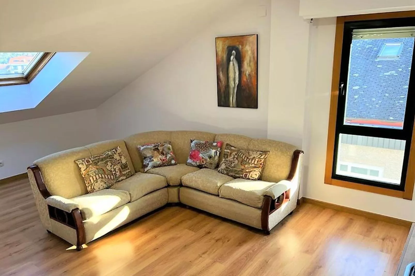 Atico A Valenza-Living room