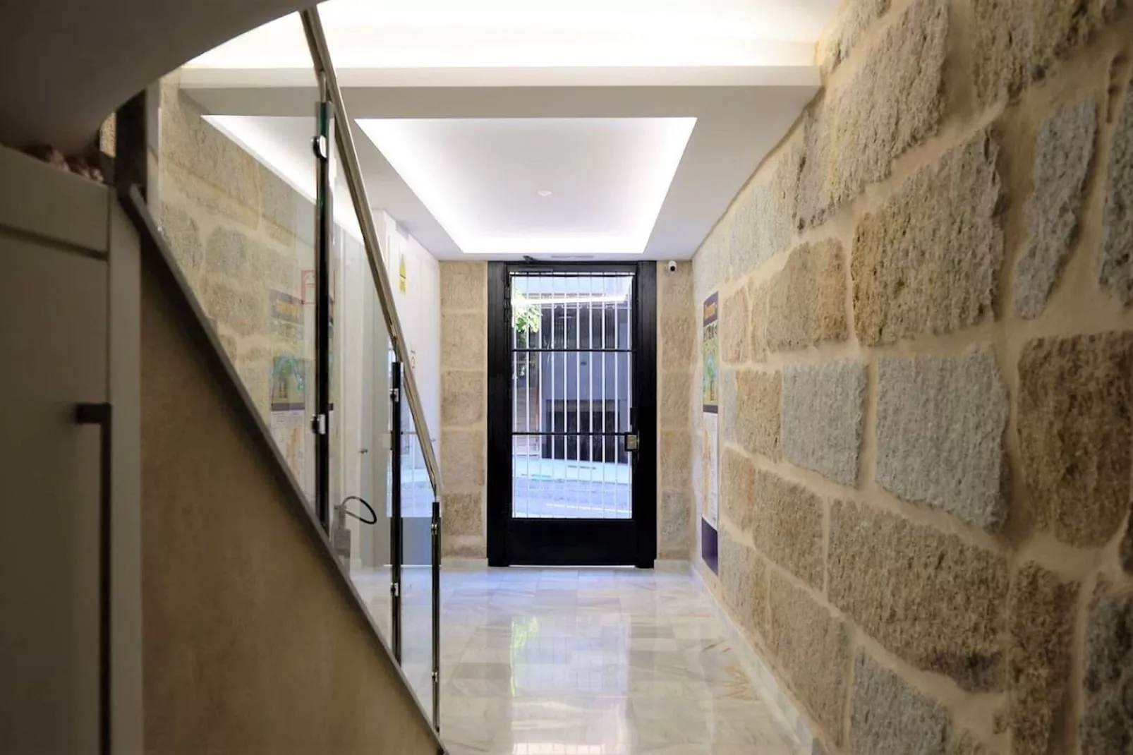 Villa Trabazos Abellas-Hall d'accueil