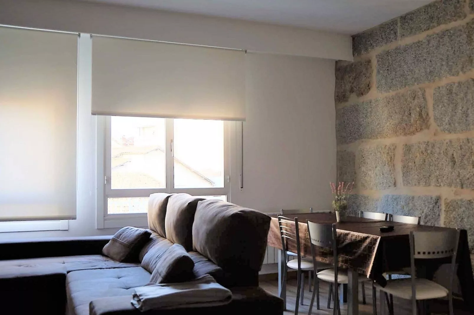 Villa Trabazos Abellas-Esszimmer