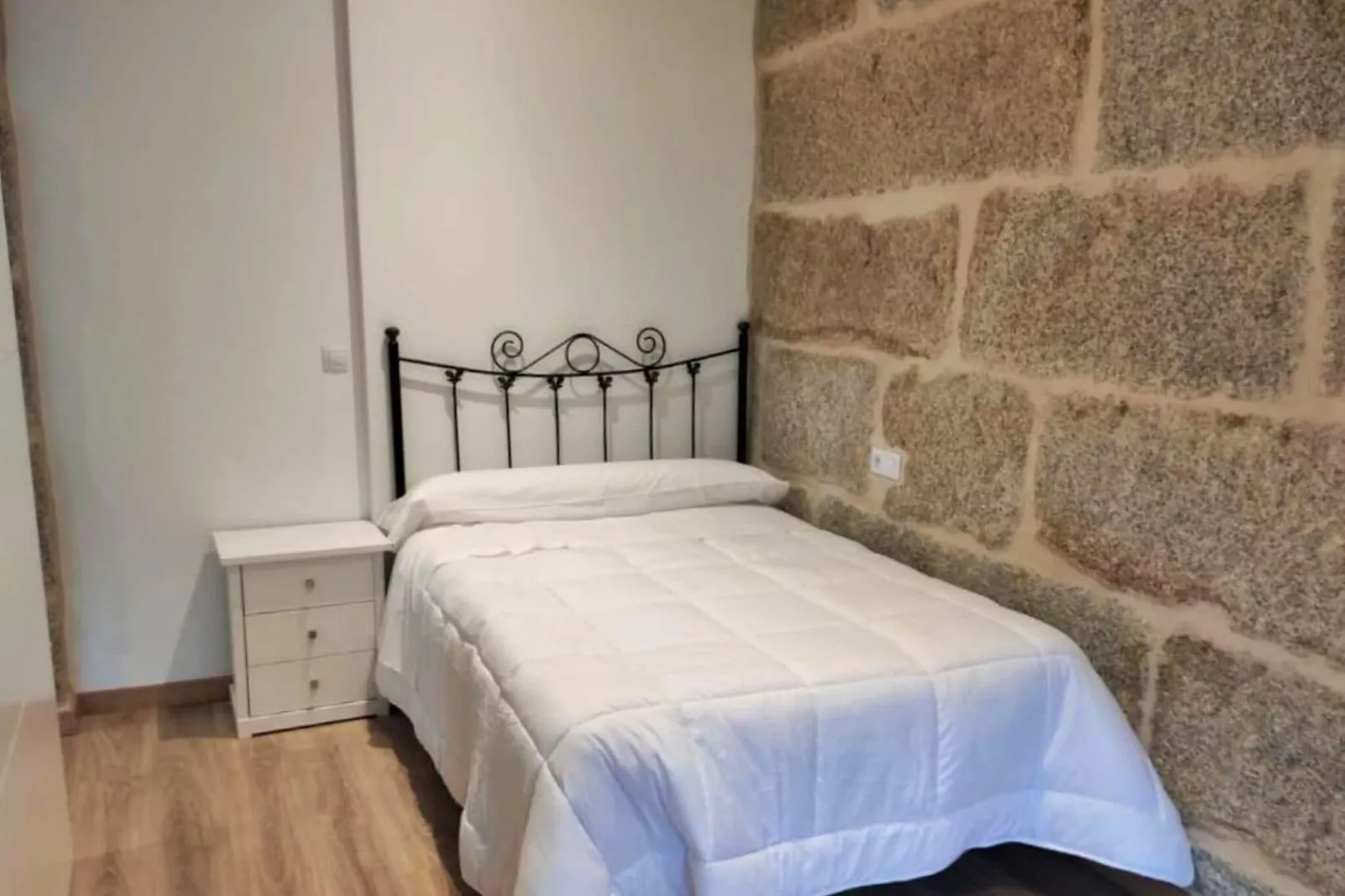 Villa Trabazos Abellas-Schlafzimmer
