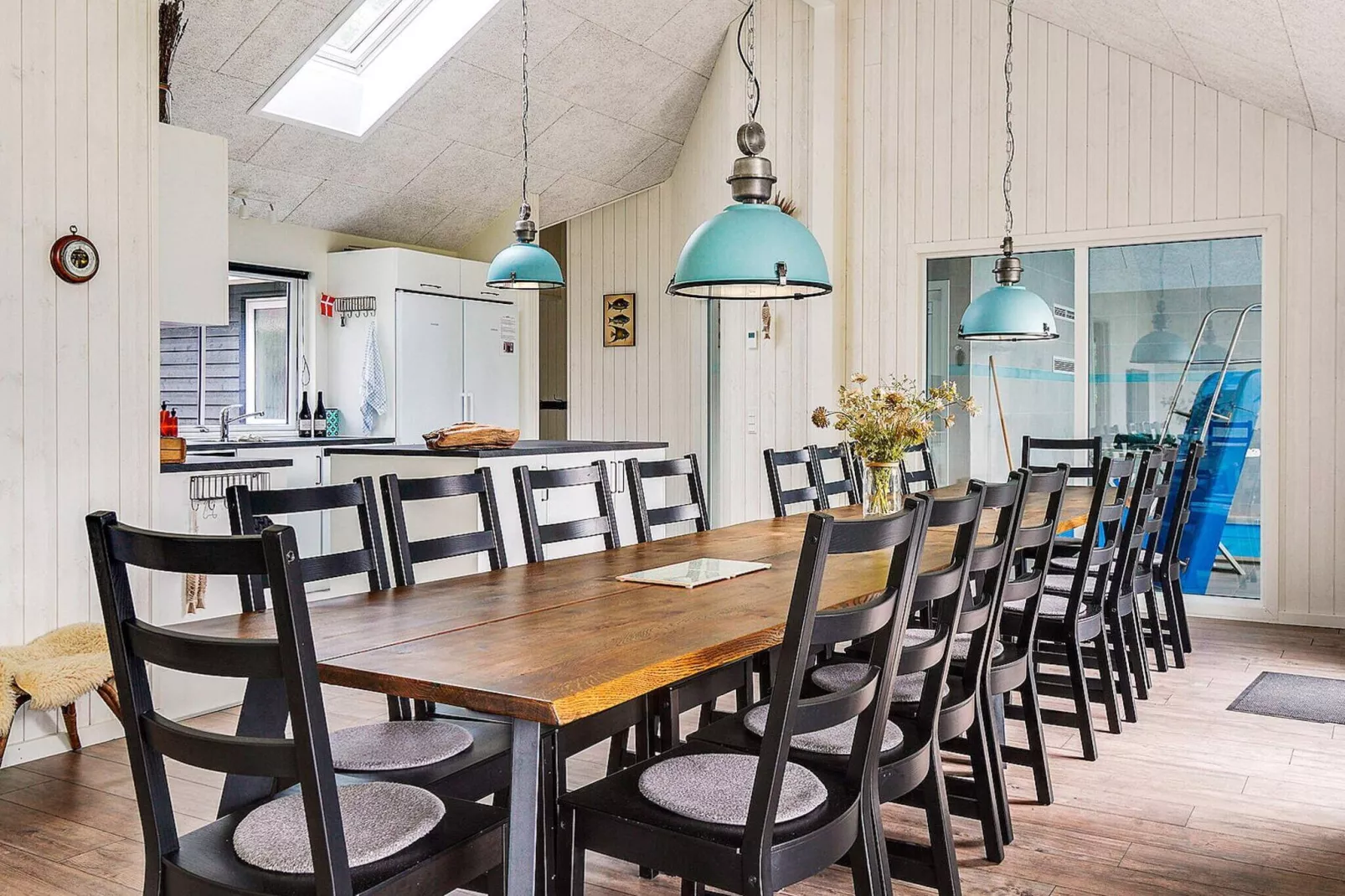 Maison de vacances pour 18 a Væggerløse-Intérieur