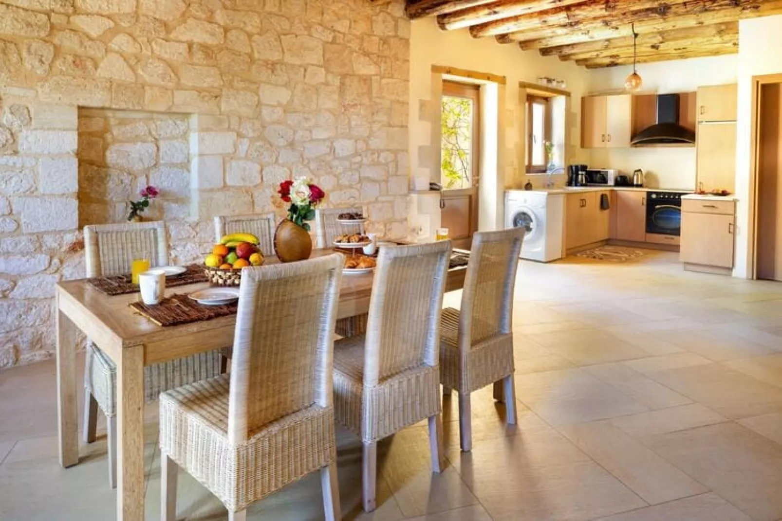 Holiday home, Maheri-Villa Erontas, 140 qm-Salle à manger