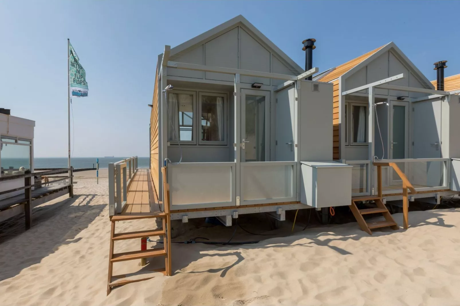 Slaapstrandhuisje - Strand dishoek 68  Dishoek-Exterior summer