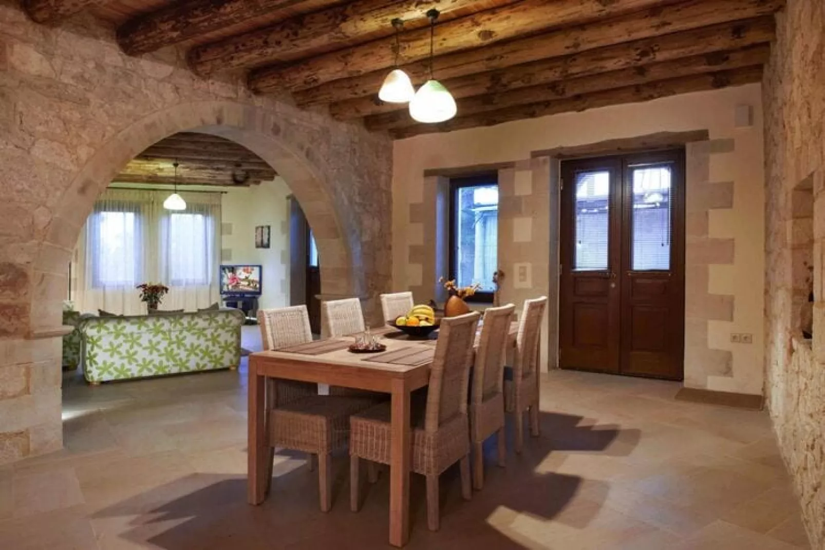 Holiday home, Maheri-Villa Erontas, 140 qm-Salle à manger