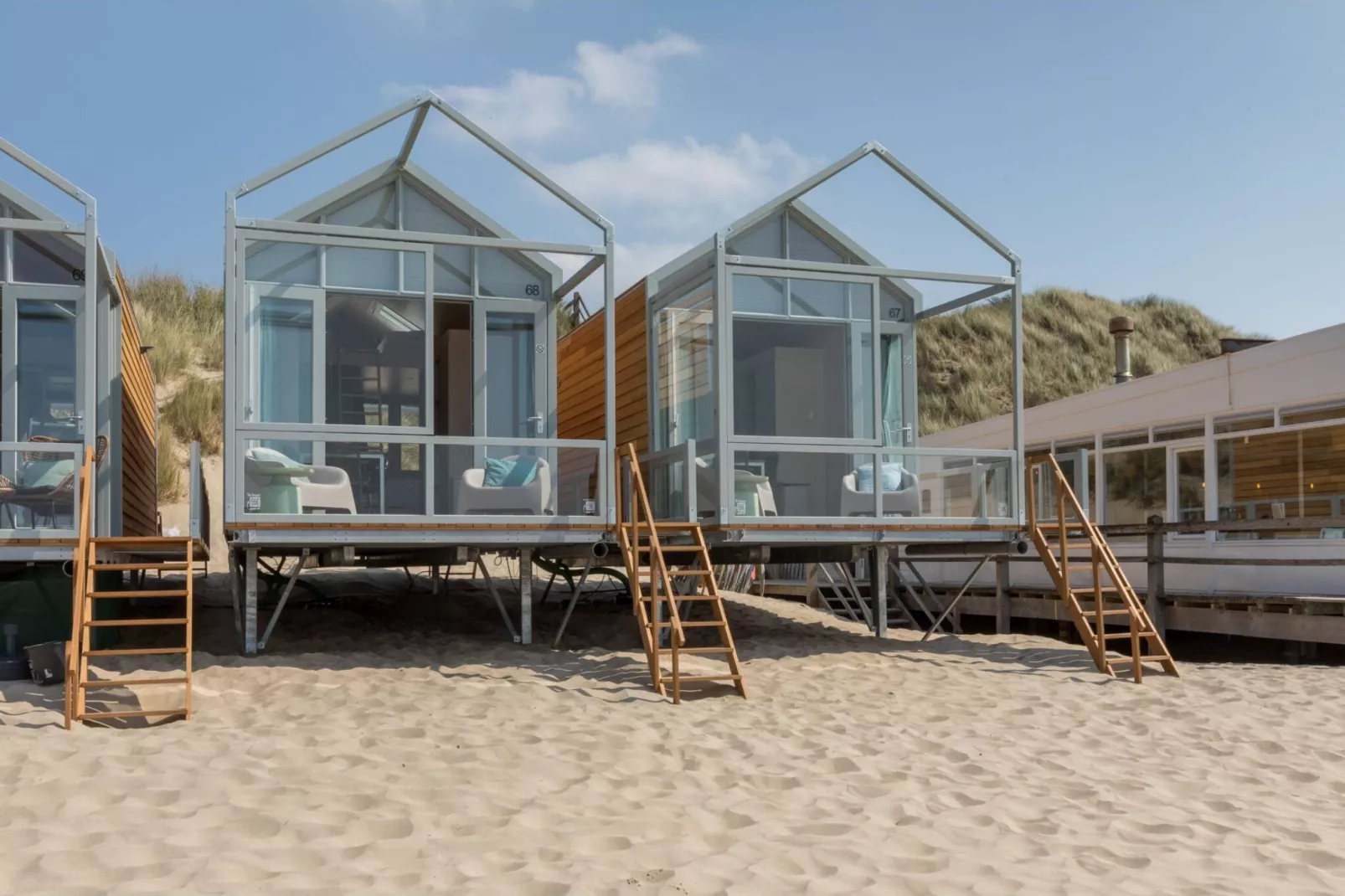 Slaapstrandhuisje - Strand dishoek 67  Dishoek-Exterior summer