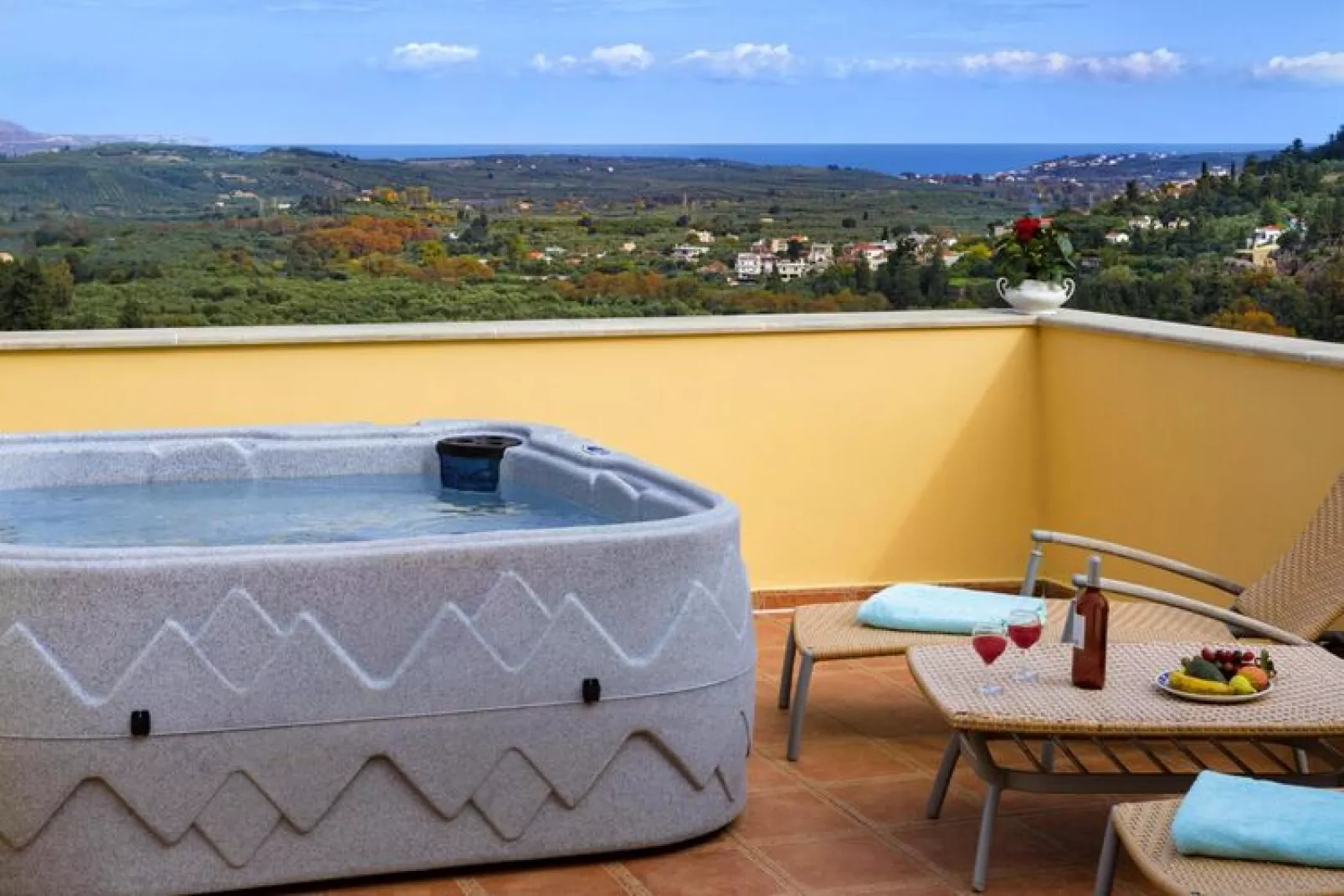 Holiday home, Maheri-Villa Erontas, 140 qm-Terrasse