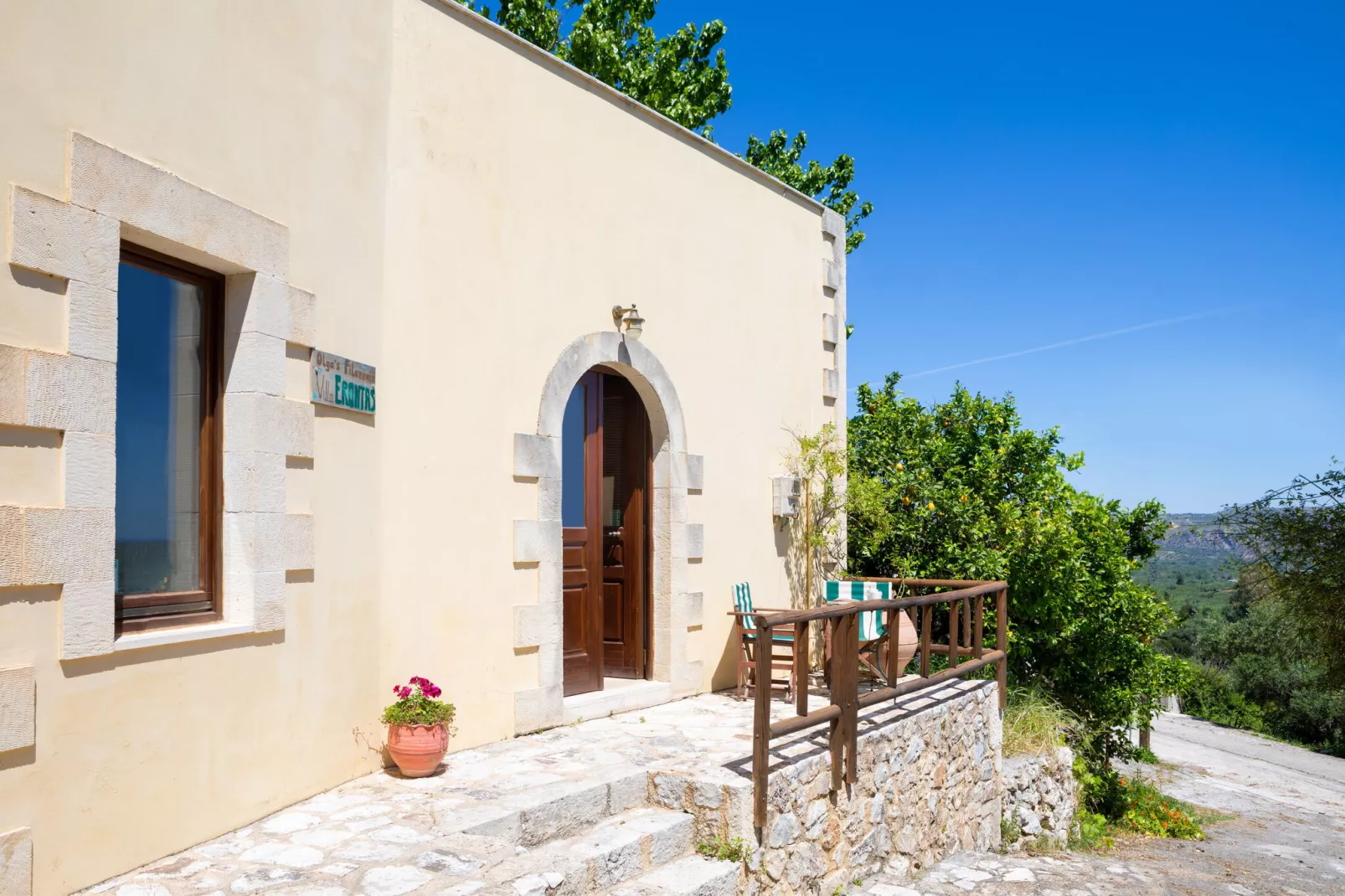 Holiday home, Maheri-Villa Erontas, 140 qm-Hall d'accueil