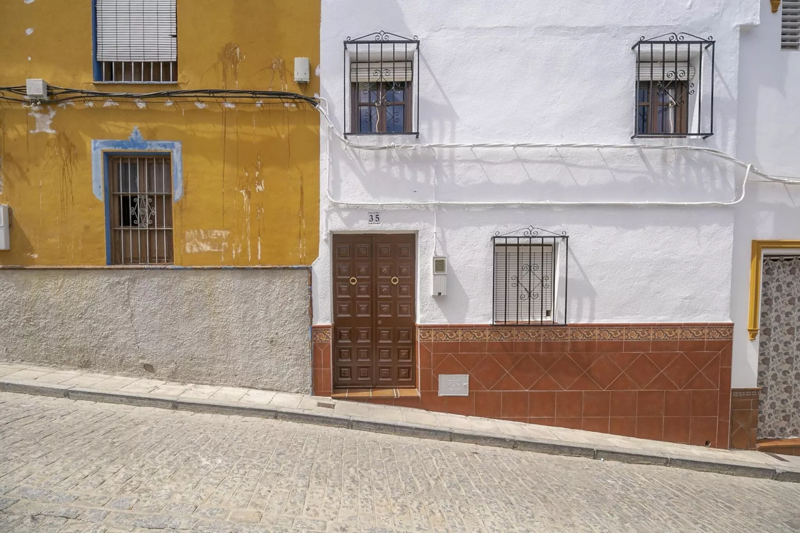 CASA DE PUEBLO ANDALUZA SIERRA SEVILLA-Exterior summer
