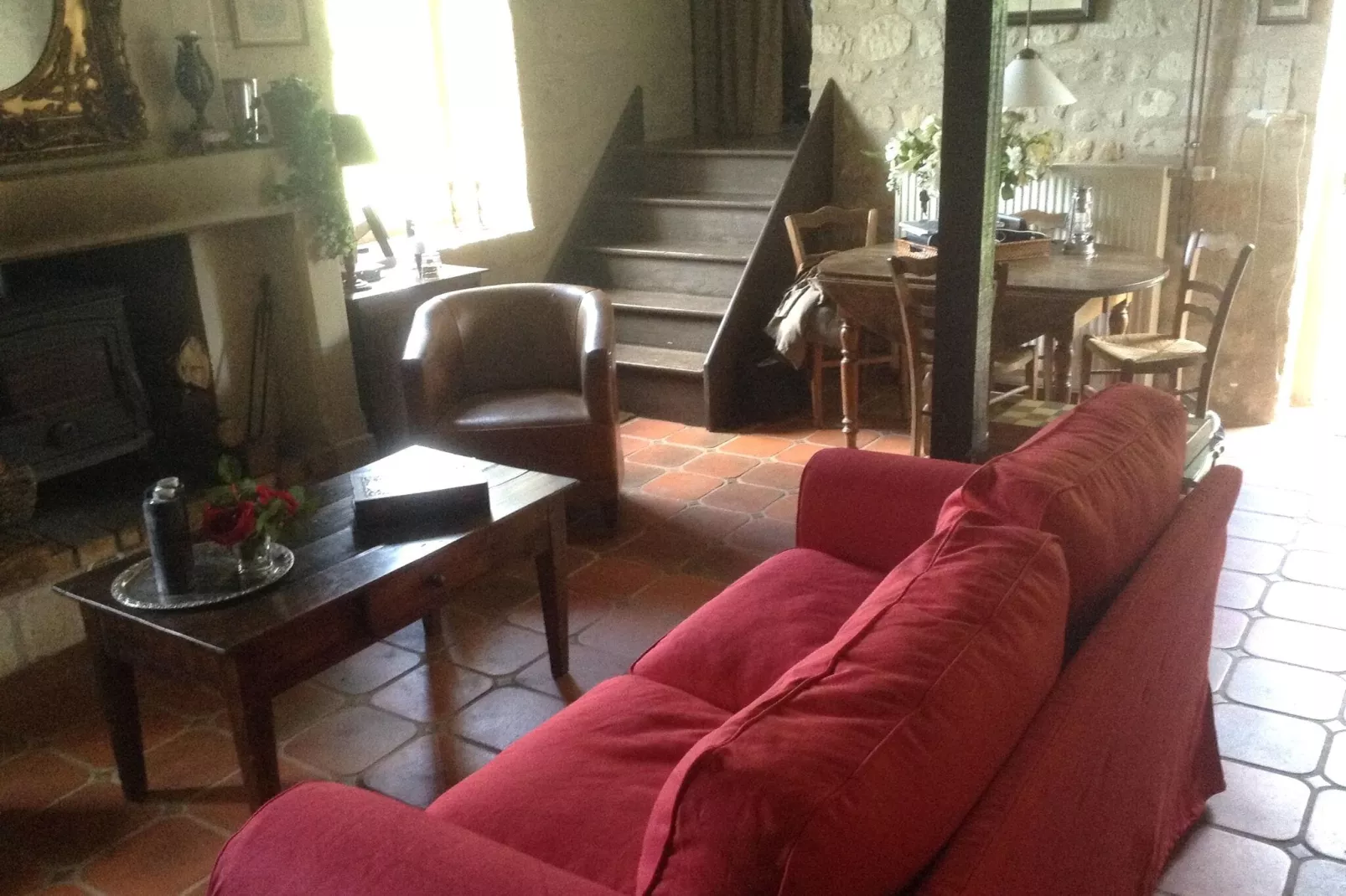 Maison de vacances Cinais-Living room