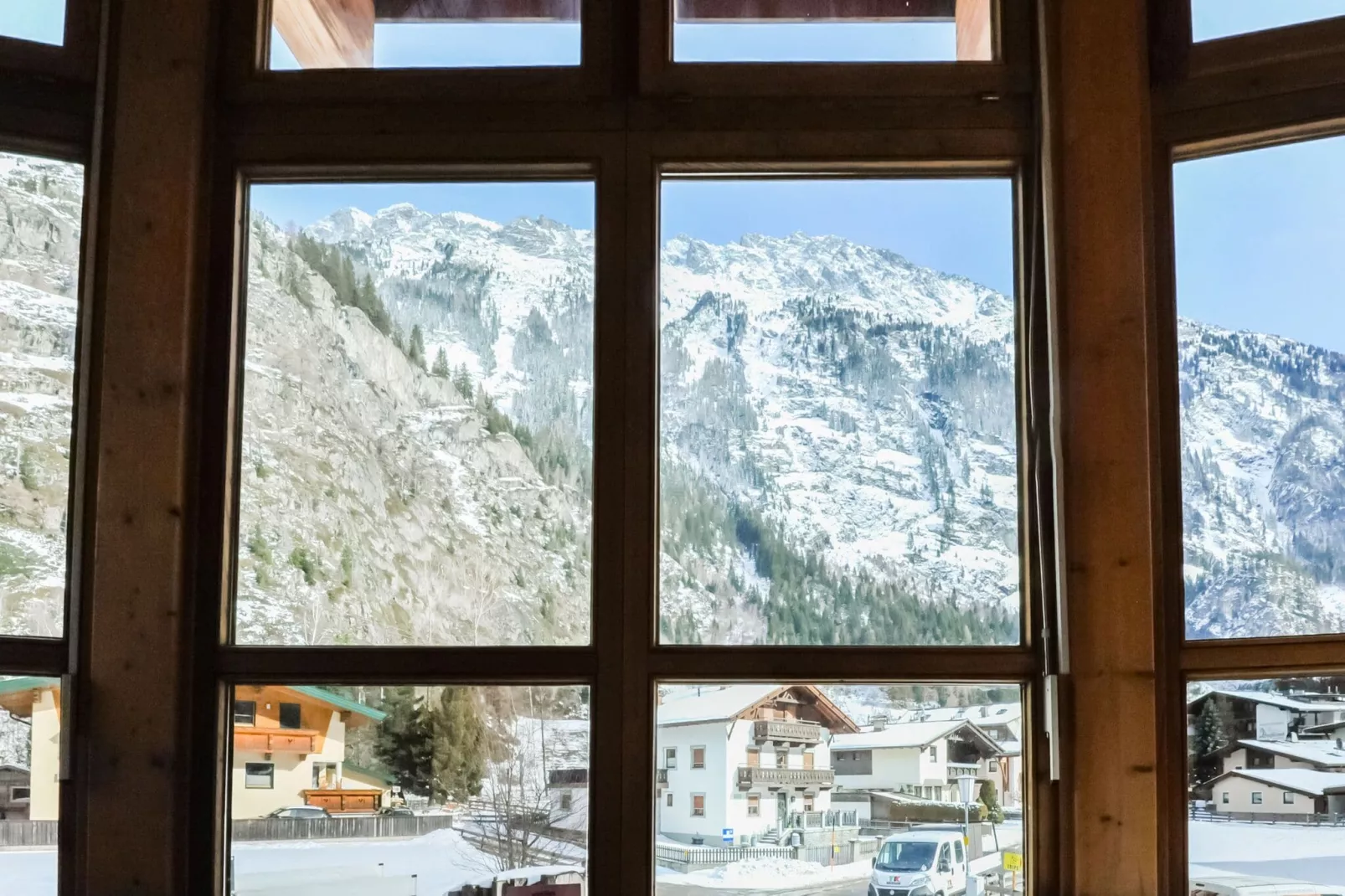 Haus Peppas-Vue d'hiver