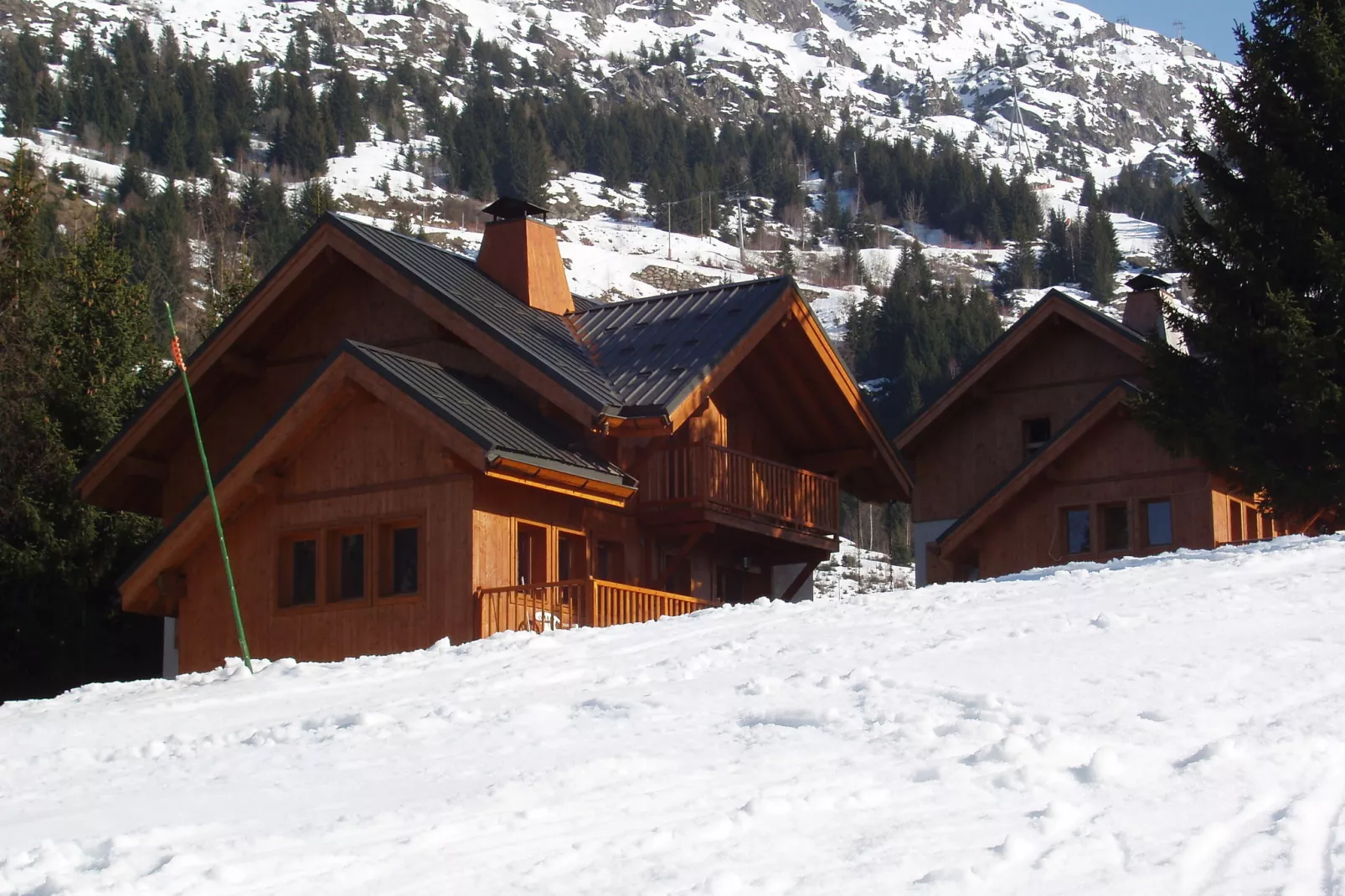 Chalet - Oz-en-Oisans-Außenbereich Winter
