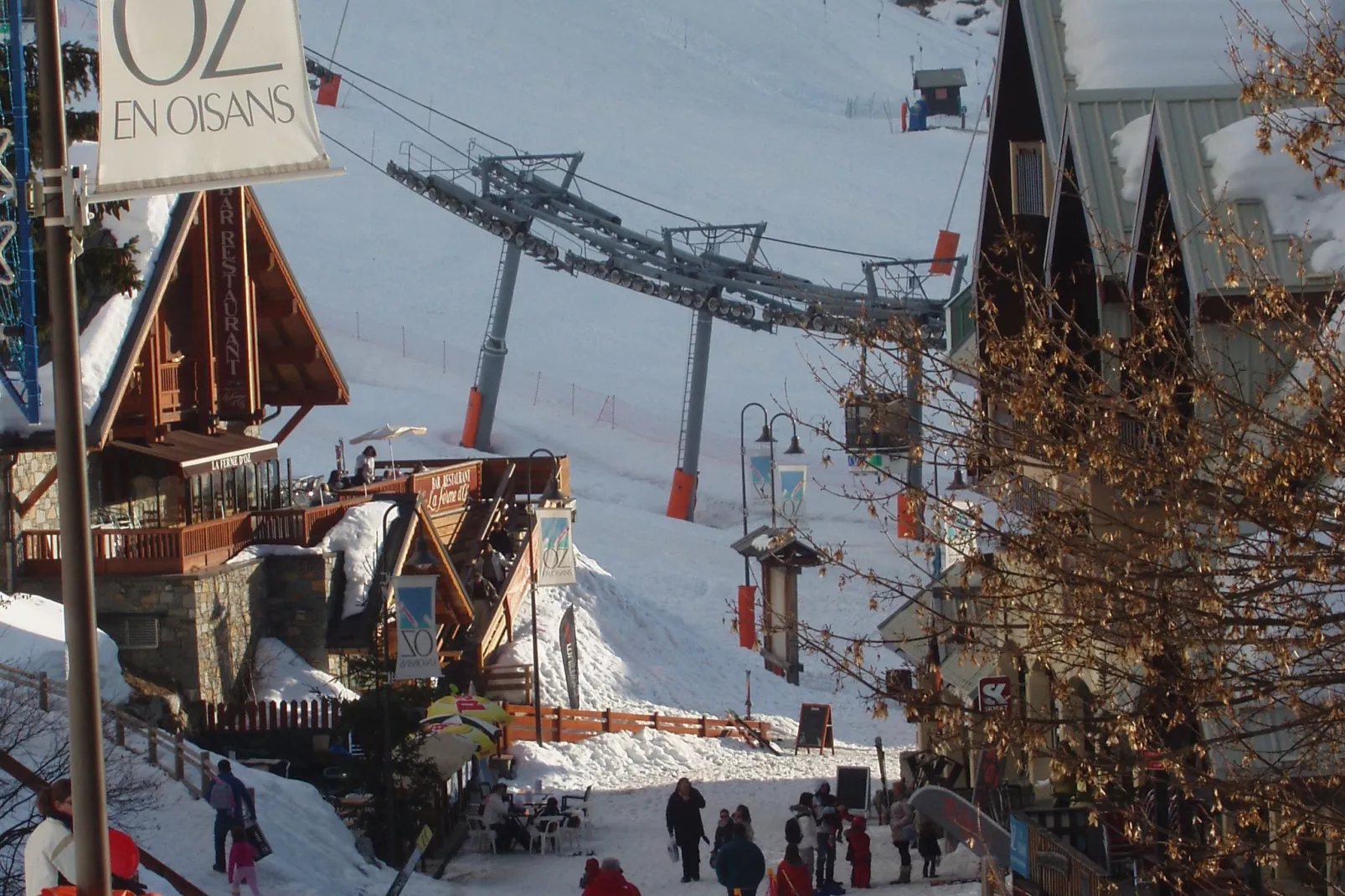 Chalet - Oz-en-Oisans-Gebiet Winter 1 km