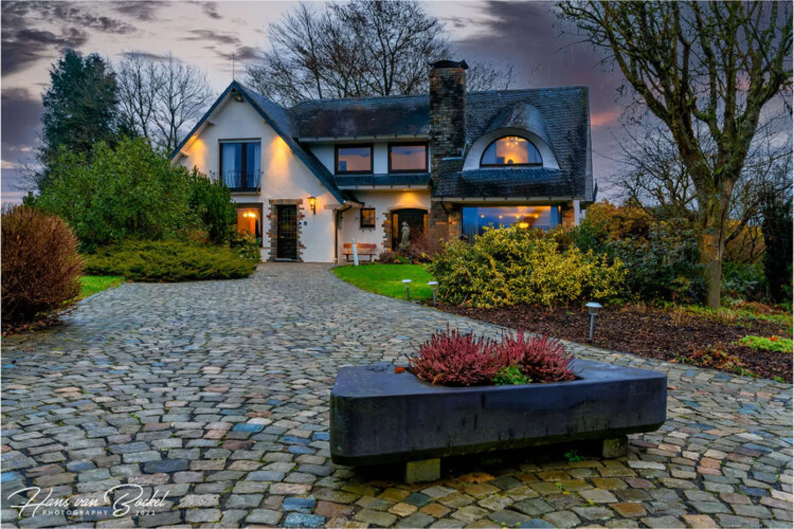 Le jardin de Marjolaine-View winter