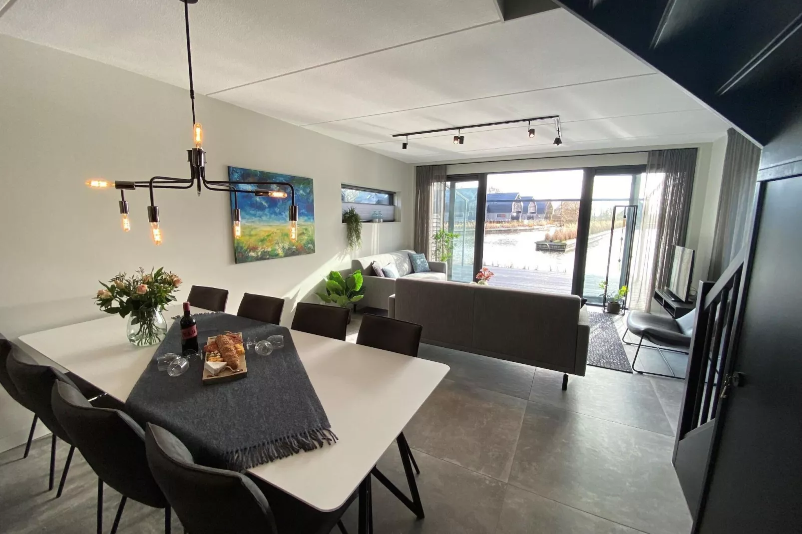 Watervilla Santjin-Esszimmer