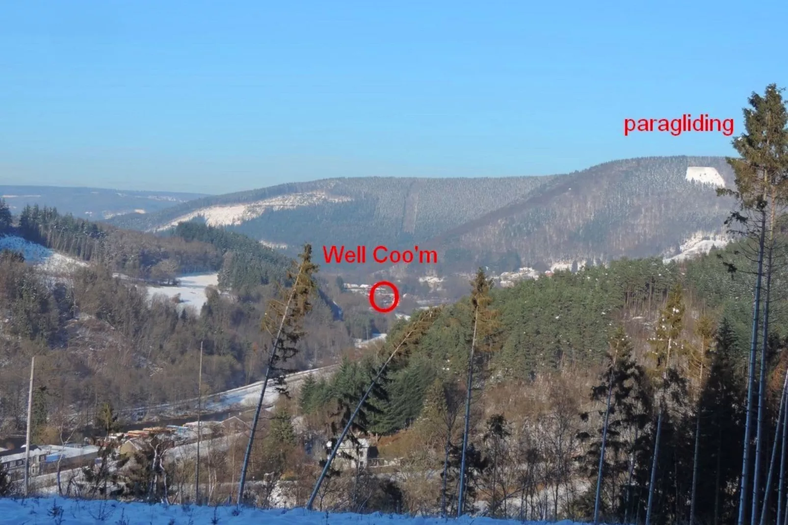 Well Coo'M-Gebiet Winter 5 km