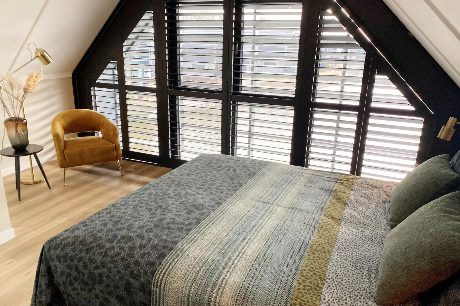 Watervilla Achttjin-Bedroom