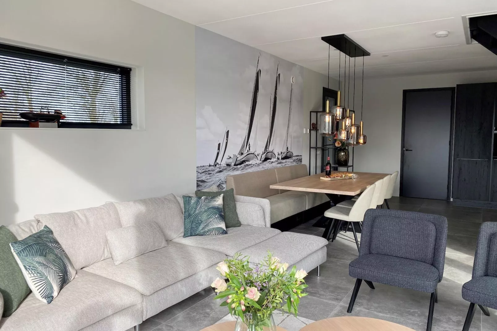 Watervilla Ien-Living room