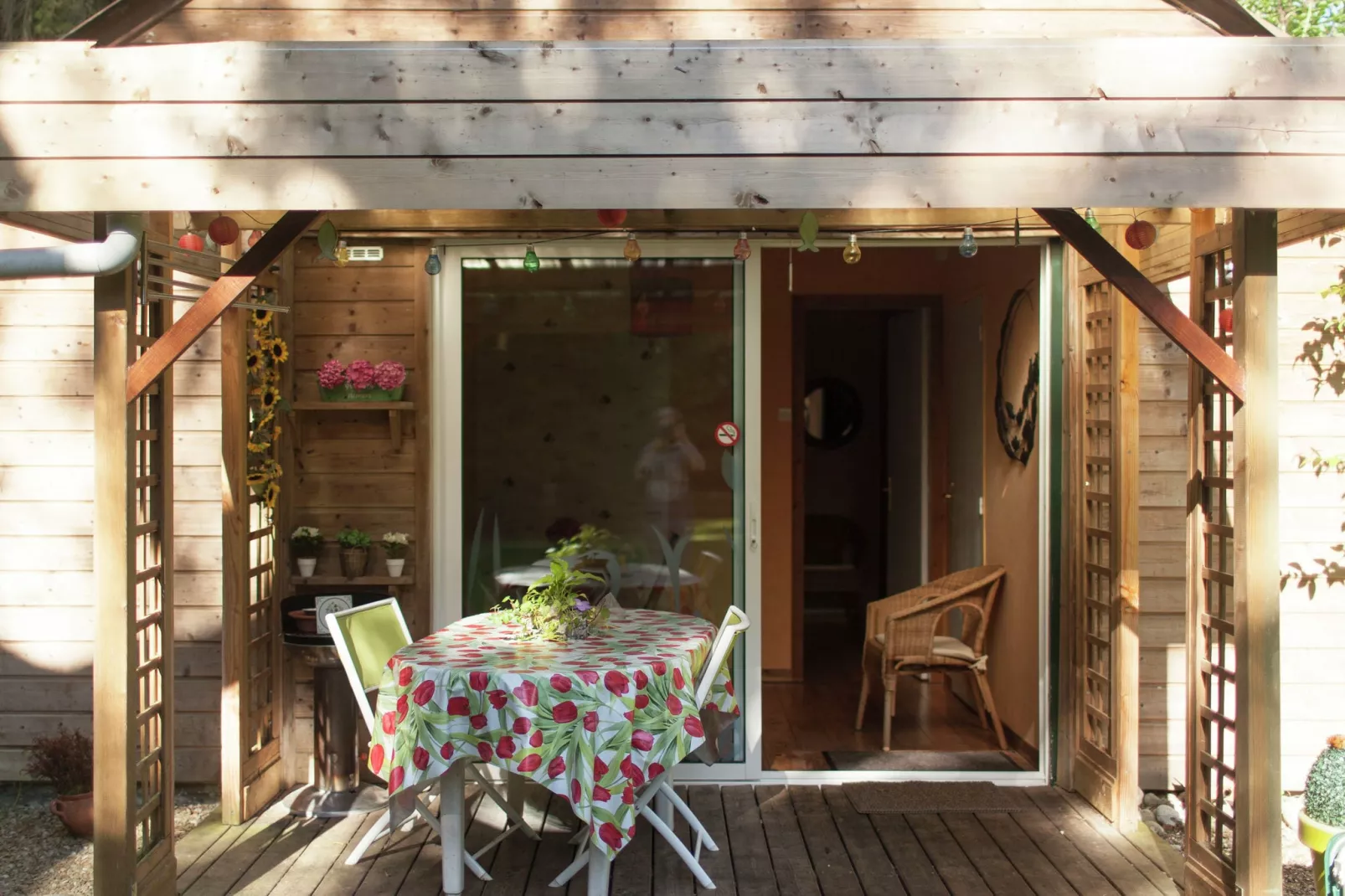 Maison de vacances - LE PONCHEL-Terrace balcony