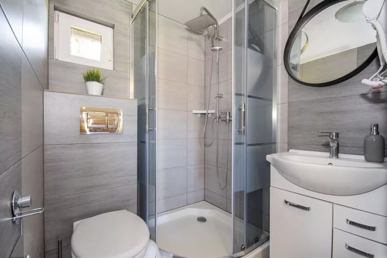 Doomki parterowe TYP A Łącko-Bathroom