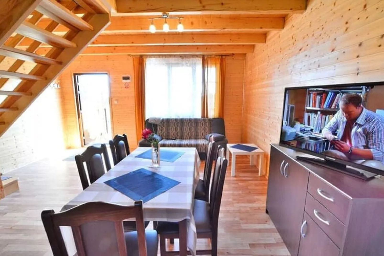 Domki wakacyjne z basenem dla 4 osób Jarosławiec-Living room