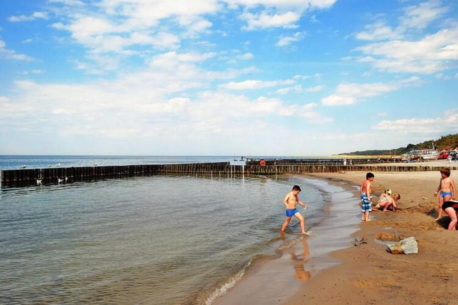 Domki wakacyjne z basenem dla 4 osób Jarosławiec-Water view