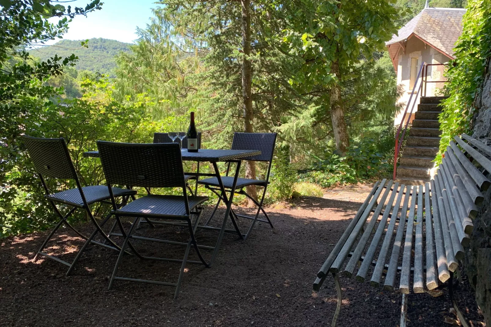 Gîte romantique-Gärten Sommer