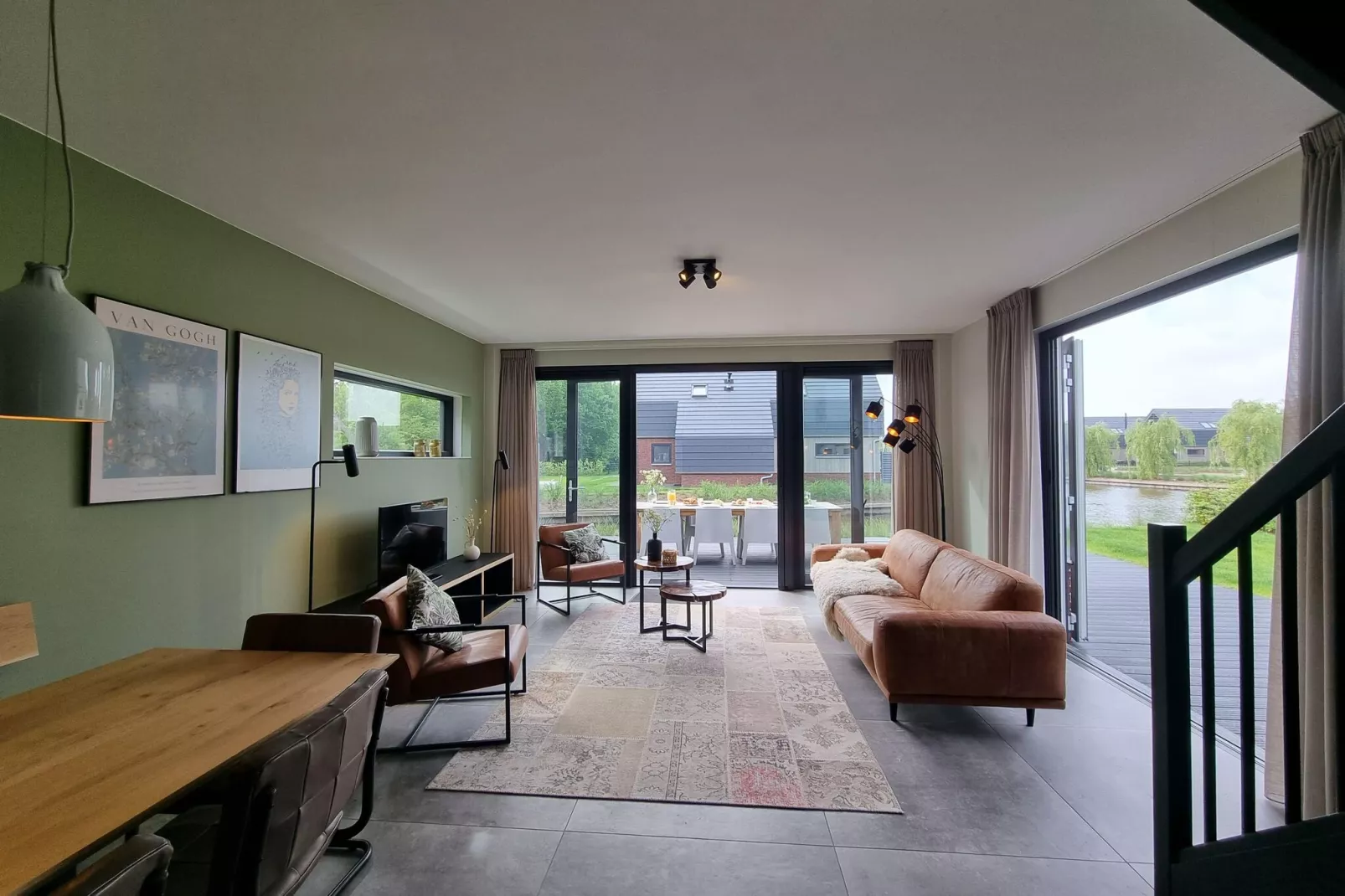 Watervilla Tweintich-Living room