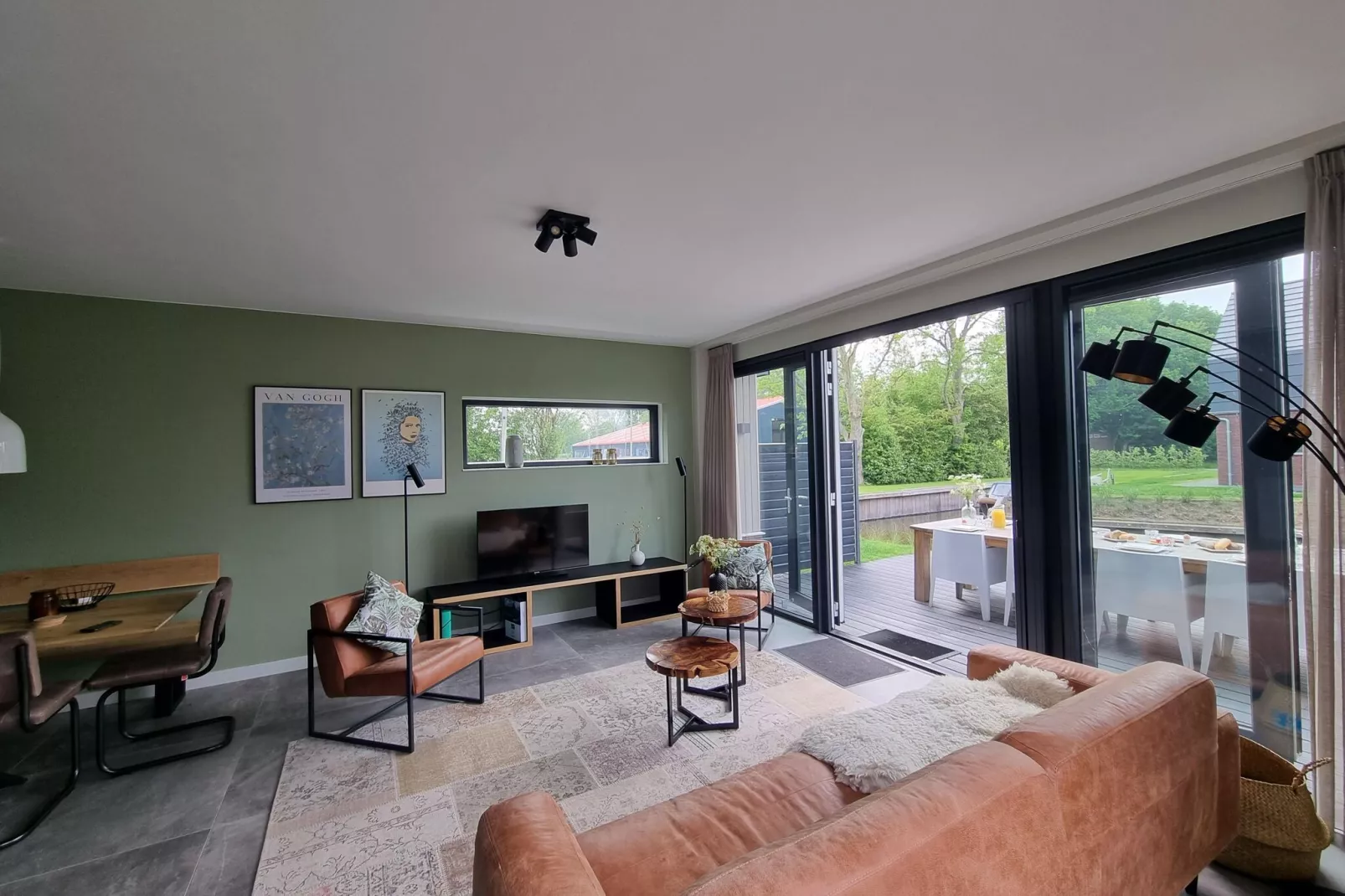 Watervilla Tweintich-Living room