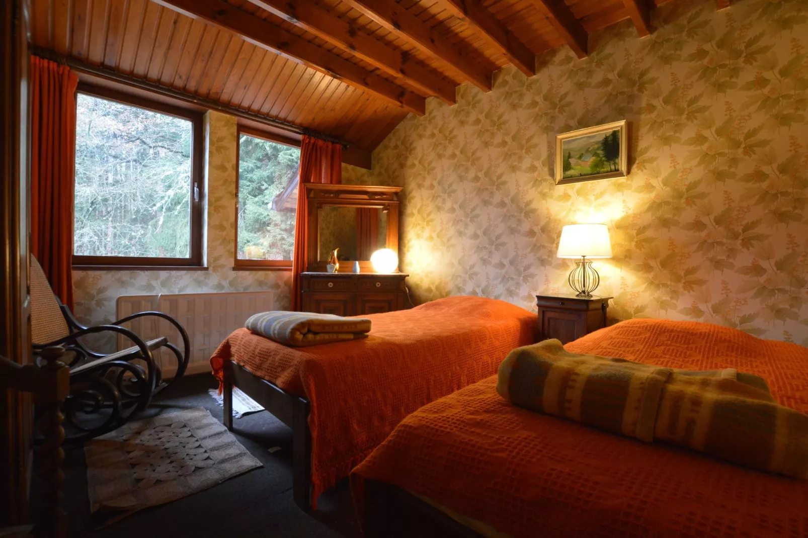 La Roche au Bois-Schlafzimmer