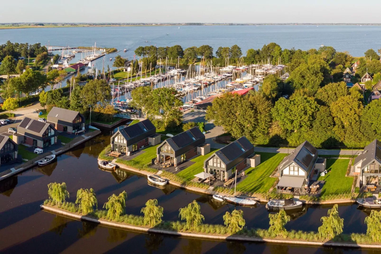 Watervilla Tweintich-Areas summer 1km